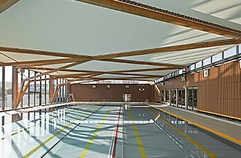 Plafond Tendu Piscines réalsation 08 | ATI - Architecture Textile Intérieure